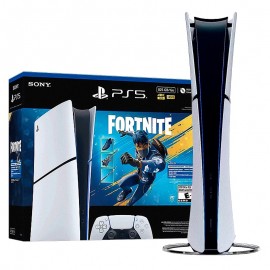 Console Sony PlayStation 5 Slim CFI-2115B Edi��o Digital 825GB SSD 4K + Jogo Fortnite Flowering Chaos Bundle