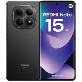 Smartphone Xiaomi Redmi Note 15 5G, 256GB, 8GB RAM, Tela de 6.77", Dual SIM, NFC - Preto