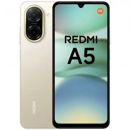 Smartphone Xiaomi Redmi A5 Dual SIM de 128GB, 4GB RAM, Tela de 6.88 - Dourado